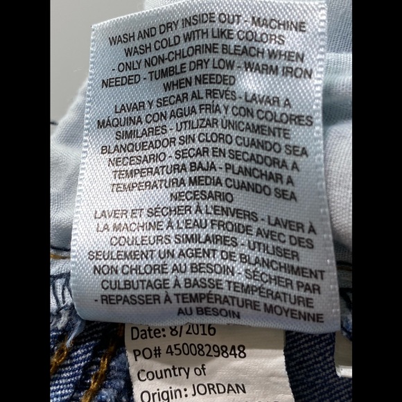 LAST CHANCE Jessica Simpson Rolled Cuff Washed Denim Skinny Jeans, 14/32 - Picture 9 of 11